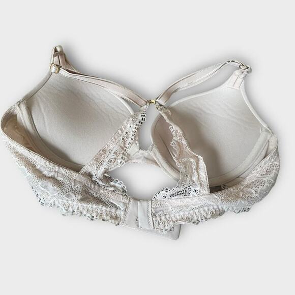 Soma Beige Embraceable Enchanting Lace Push-Up -Pale Sand Size 34A - Picture 5 of 14